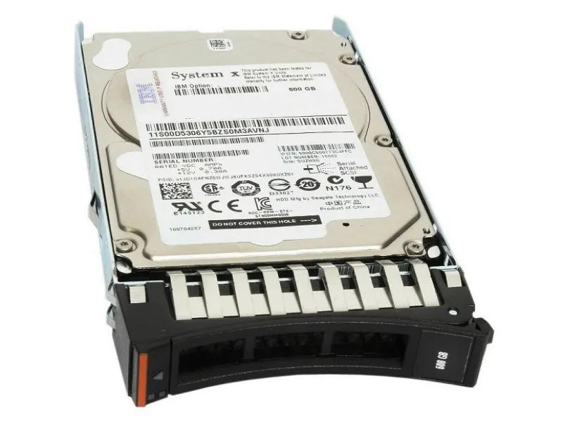 00NA235 IBM 600GB 15000RPM SAS 12GB/s Hot-Swappable 512...