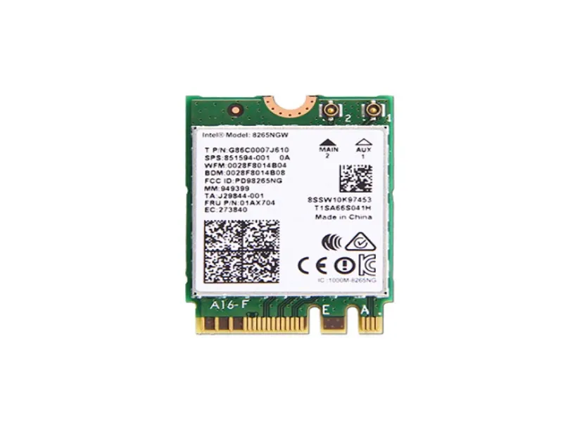 01AX704 Lenovo Intel Dual BAnd Wireless-AC 8265 Network...