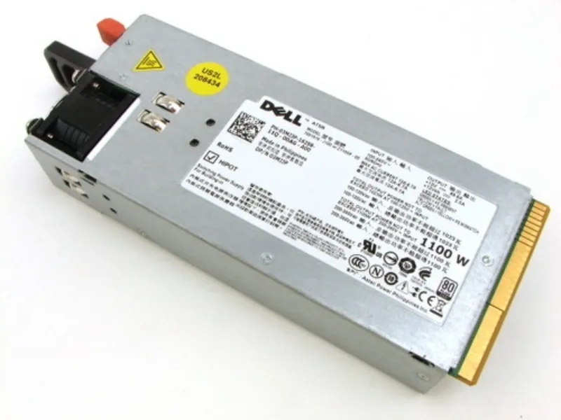 03MJJP Dell 1100-Watts Power Supply for PowerEdge R510/...