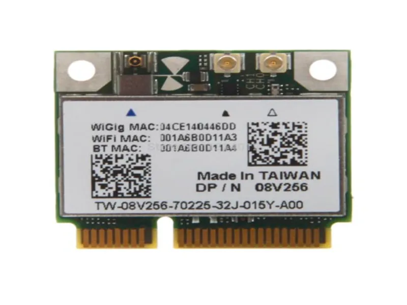 08V256 Dell 1601 DW1601 Wi-Fi IEEE 802.11 a/b/g/n / Blu...