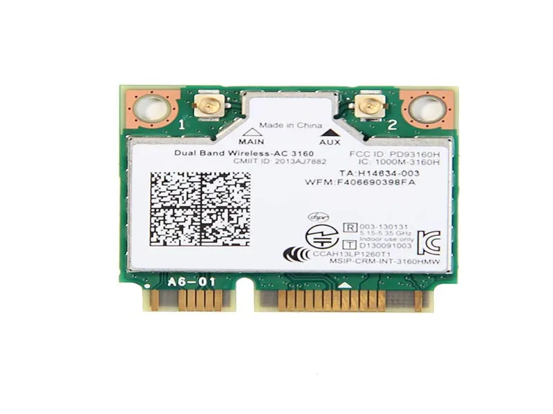 0C3Y4J Dell Wi-Fi Card Qualcomm Atheros Mini PCI-Expres...