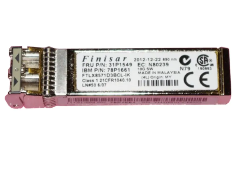 31P1549 IBM GBIC SFP 10GBE Transceiver for SONAS