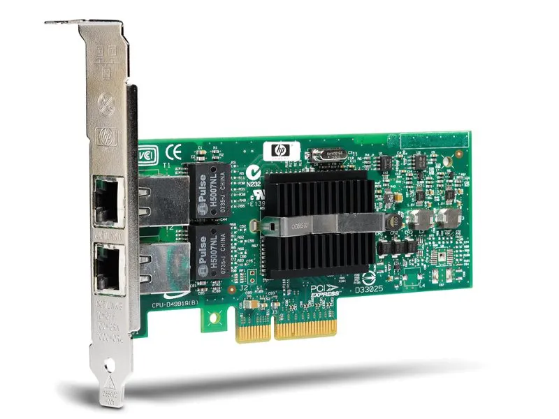 412646-001 HP PRO/1000 PT 2-Port Gigabit Server NIC Car...