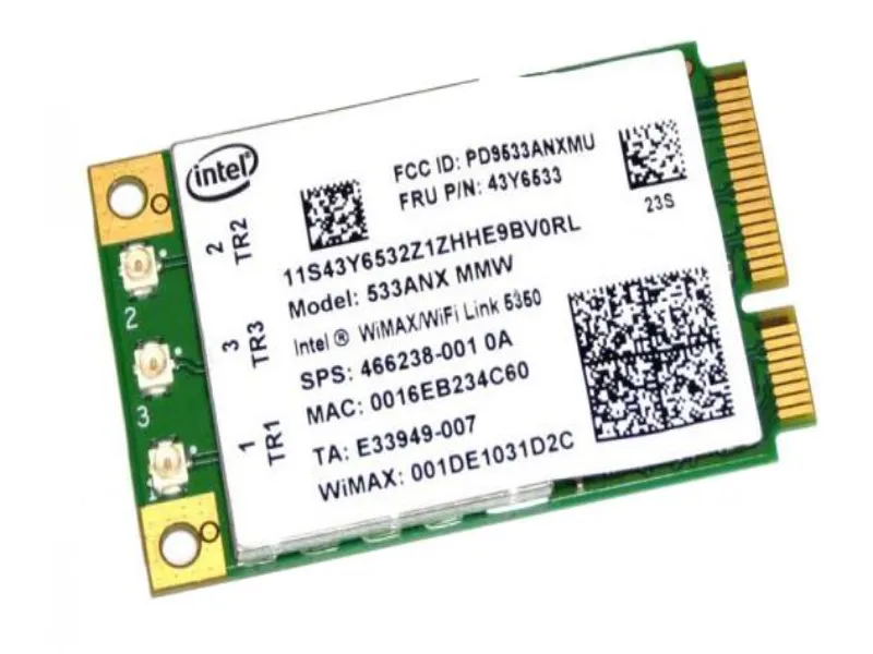 43Y6533 IBM Lenovo WLAN WiMAX Wi-Fi Combo Card