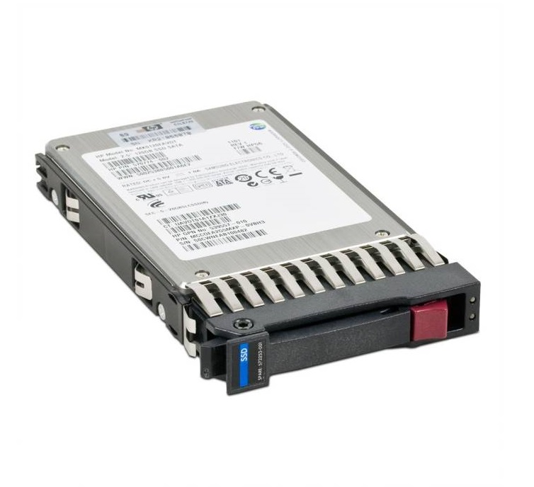 500586-001 HP 128GB SATA SFF 2.5-inch MLC Solid State D...