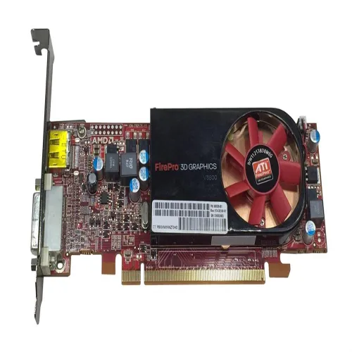 608528-001 HP ATI FirePro V3800 512MB DDR3 64-Bit PCI-E...