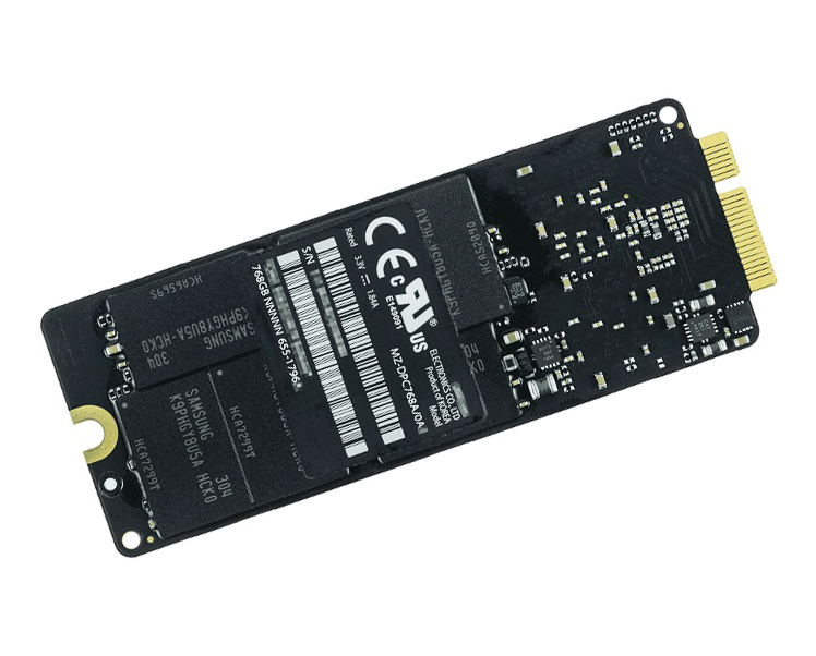 661-7011 Apple 768GB mSATA AHCI Solid State Drive for M...