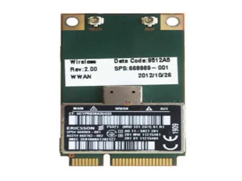 668969-001 HP Ericsson F5321 HSPA WWAN Module With GPS