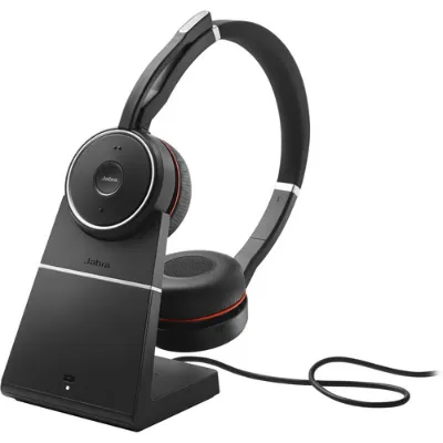 7599-832-199 Jabra Evolve 75 Stereo Bluetooth Headset w...