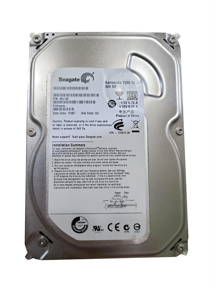 9SL14C-302 Seagate 320GB 7200RPM SATA 3GB/s 3.5-inch Ha...