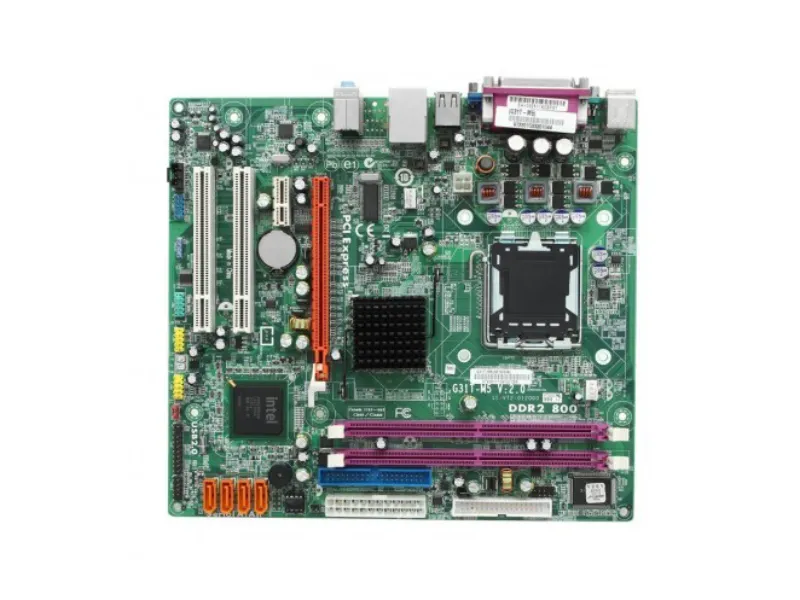 C28705-406 Intel DDR2 Micro-ATX System Board (Motherboa...