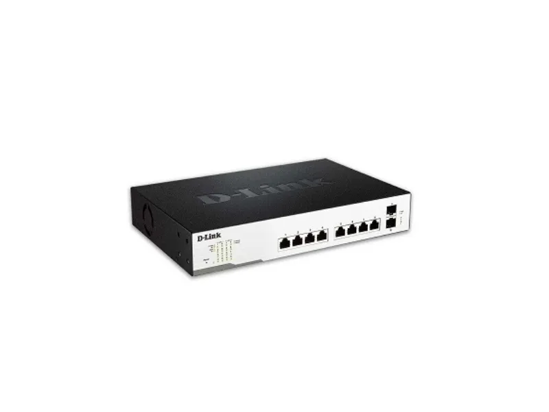 DGS-1100-10MP D-Link 10-Port 10/100/1000 (PoE+) Unmanag...