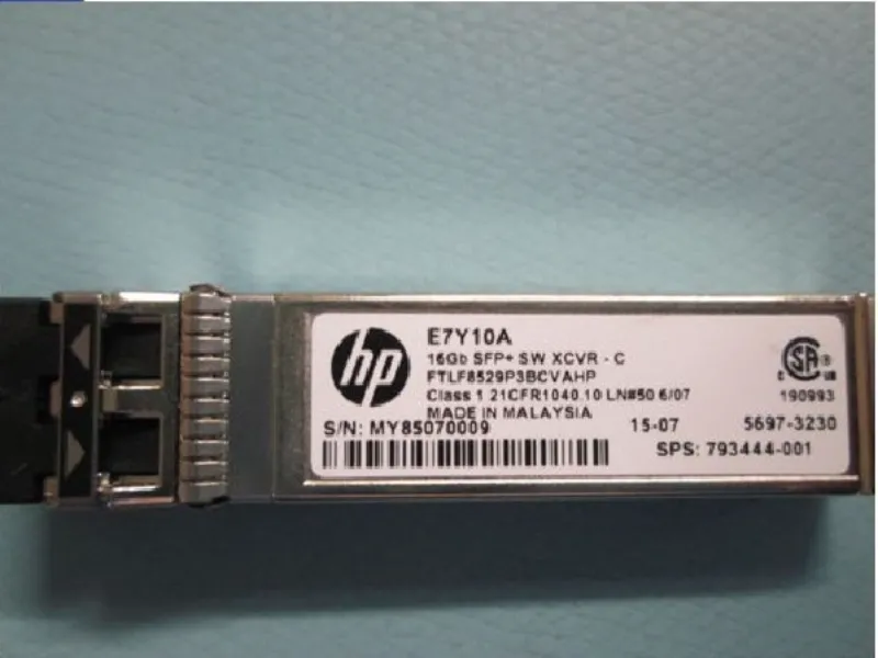 E7Y10A HP 16Gb/s Short Wave SFP+ Transceiver Module