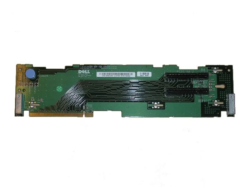 H6183 Dell 2X PCI Express LEFT Riser Card for PowerEdge...