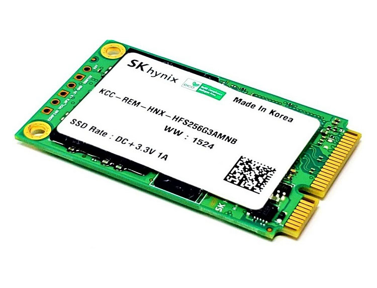 HFS256G3AMNB Hynix 256GB MLC SATA 6Gb/s mSATA Solid Sta...