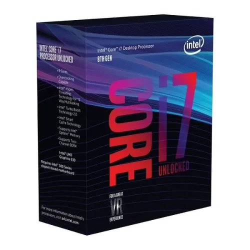 I7-8700K Intel Core 6-Core 3.70GHz 8GT/s 12MB SmartCach...