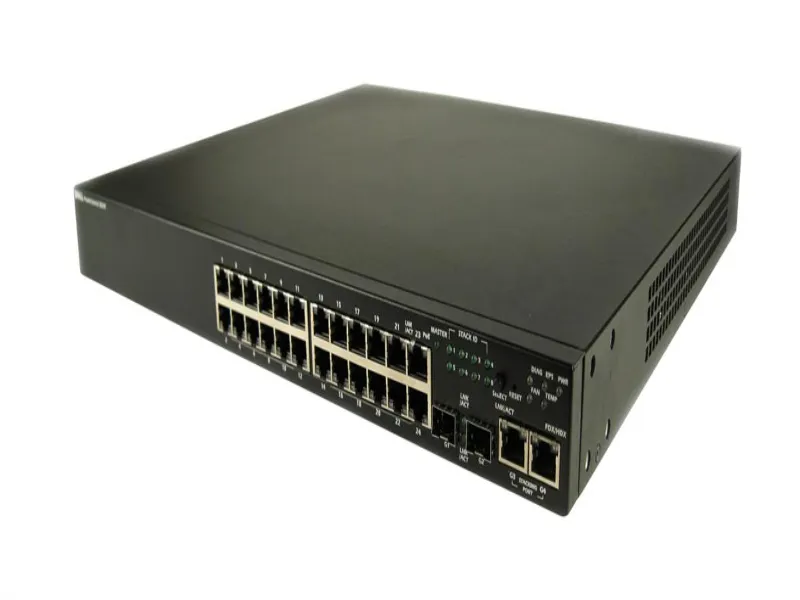 K690K Dell PowerConnect 3524P 24-Port PoE 10/100-Base-T...