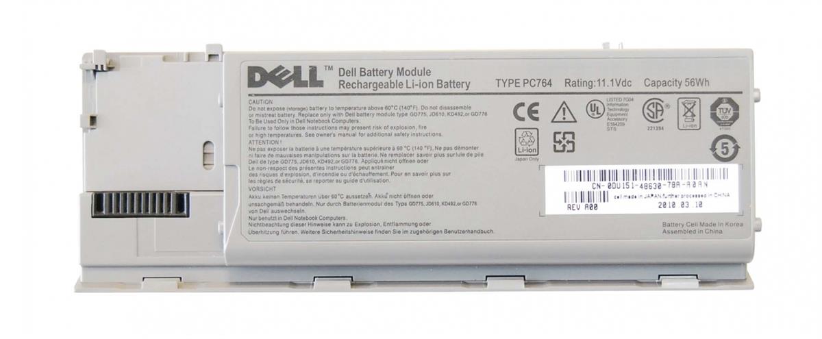 K738H Dell 6 Cell Li-Ion Battery for VOSTRO 1310 1510 2...