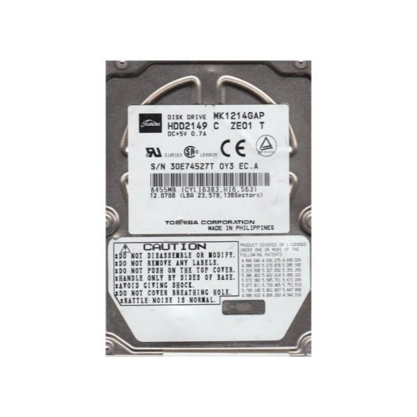 MK1214GAP Toshiba 12GB 4200RPM IDE Ultra ATA/66 (ATA-5)...