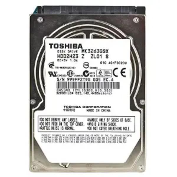 MK3263GSX Toshiba 320GB 5400RPM SATA 3GB/s 8MB Cache Ha...