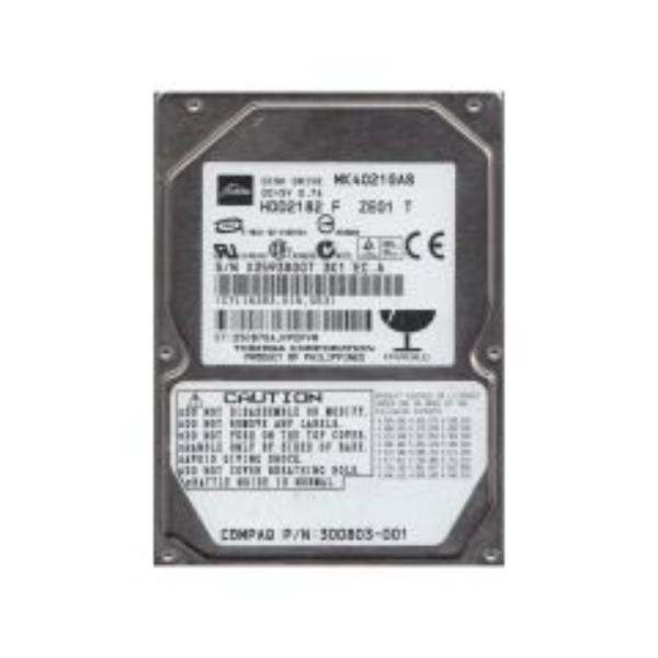 MK4021GAS Toshiba 40GB 4200RPM IDE Ultra ATA-100 2MB Ca...