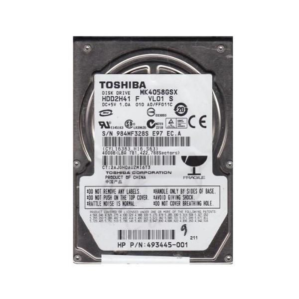 MK4058GSX Toshiba 400GB 5400RPM 8MB Cache SATA 3GB/s 2....