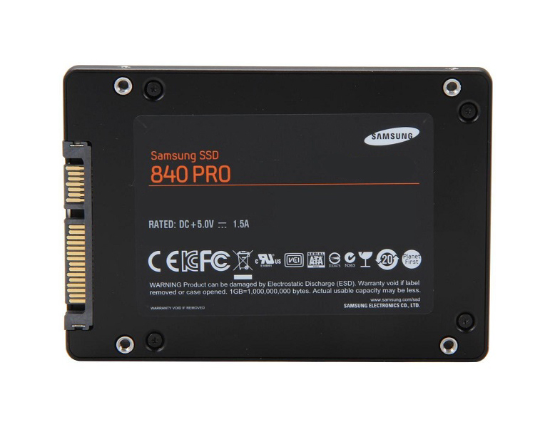 MZ-7PD128BW Samsung 128GB 2.5-inch 6GB/s 840 PRO SATA S...