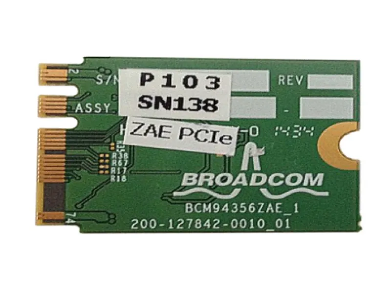 N4M64AA HP Broadcom Mini PCI-Express (M.2) Dual-BAnd Ne...