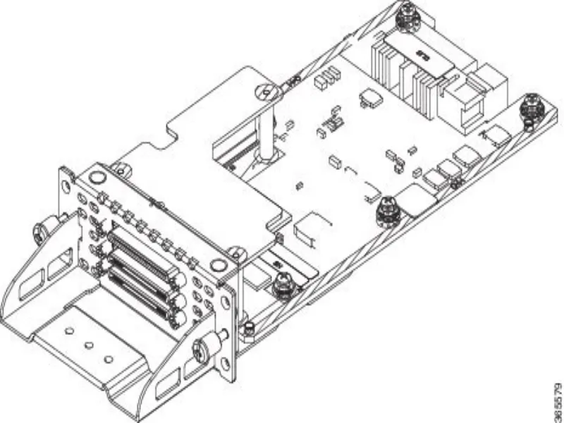 NIM-24A Cisco Asynchronous Serial NIM Expansion Module