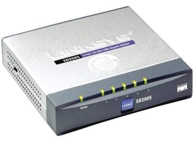 SD2005 Linksys 5-Port 10/100/1000Mbps Gigabit Switch