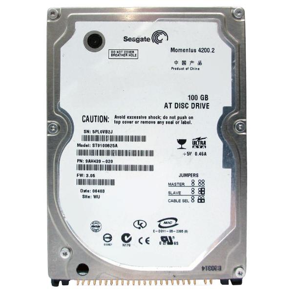 ST9100825A Seagate Momentus 4200.2 100GB 4200RPM ATA-10...