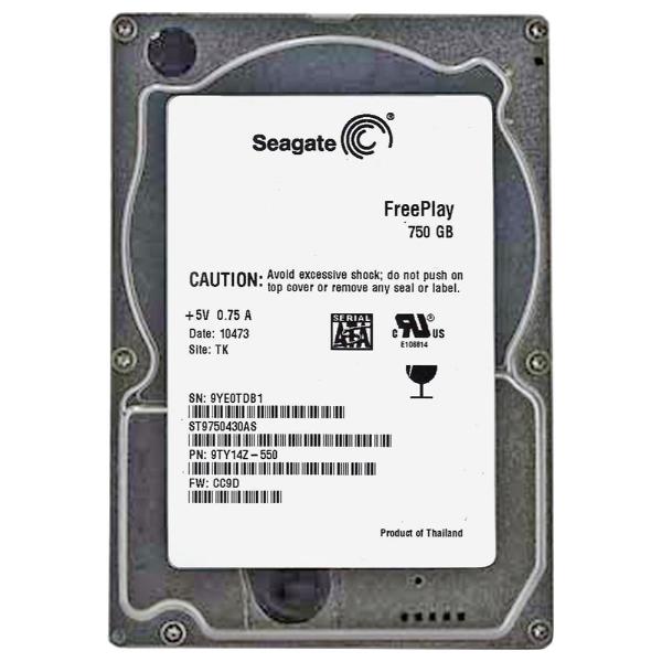 ST9750430AS Seagate 750GB 5400RPM SATA 3GB/s 2.5-inch H...