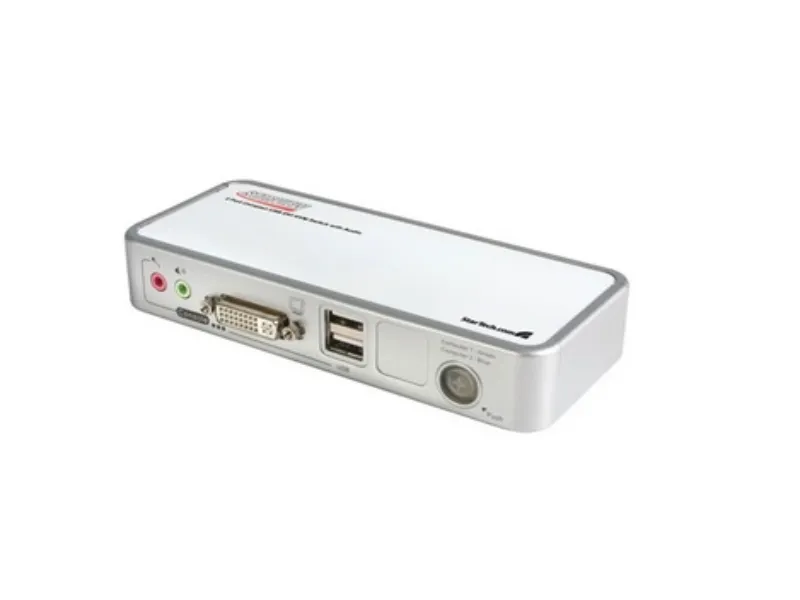 SV211KDVI StarTech 2-Port Compact USB DVI KVM with Cabl...