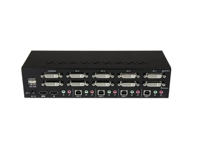 SV231DVIDDU StarTech 2-Port Dual DVI USB KVM Switch wit...