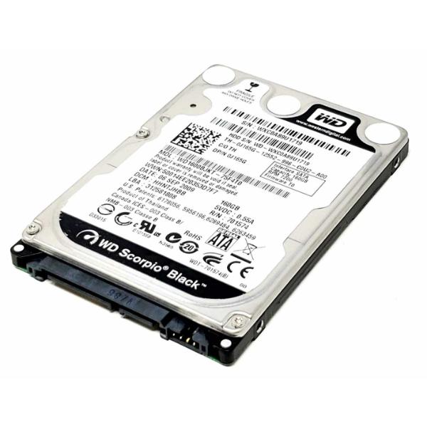 WD1600BEKT-75PVMT0 Western Digital 160GB 7200RPM SATA 3...