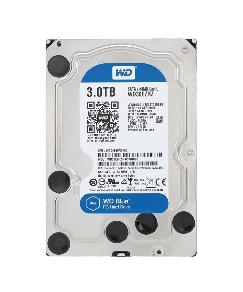 WD30EZAZ Western Digital Wd Blue 3tb 5400rpm Sata-6gbps...