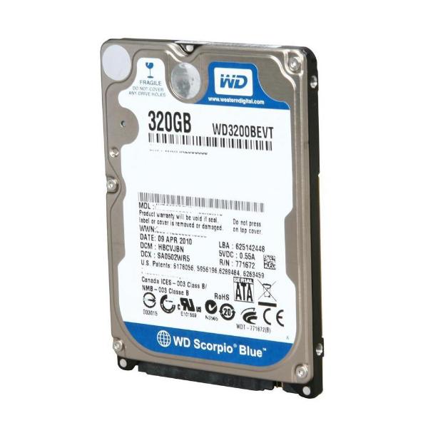 WD3200BEVT-00SCST0 Western Digital 320GB 5400RPM SATA 3...