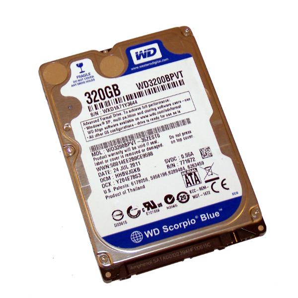 WD3200BPVT-35ZEST0 Western Digital 320GB 5400RPM SATA 3...