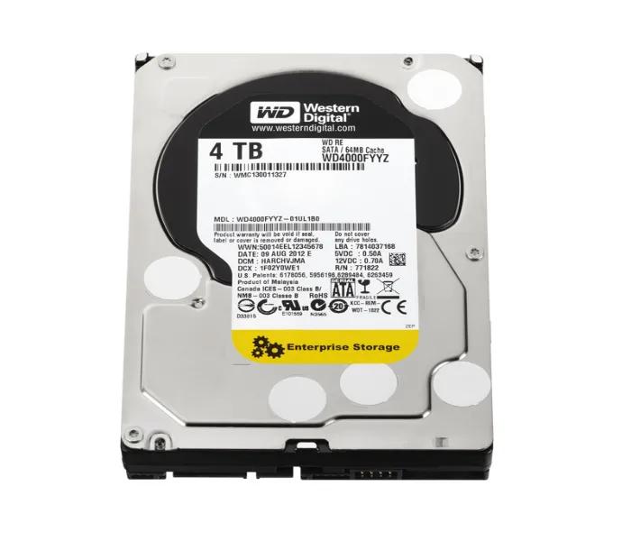 WD4000FYYZ Western Digital RE 4TB 7200RPM SATA 6GB/s 64...