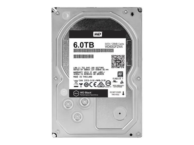 WD6002FZWX Western Digital Black 6TB 7200RPM SATA 6GB/s...